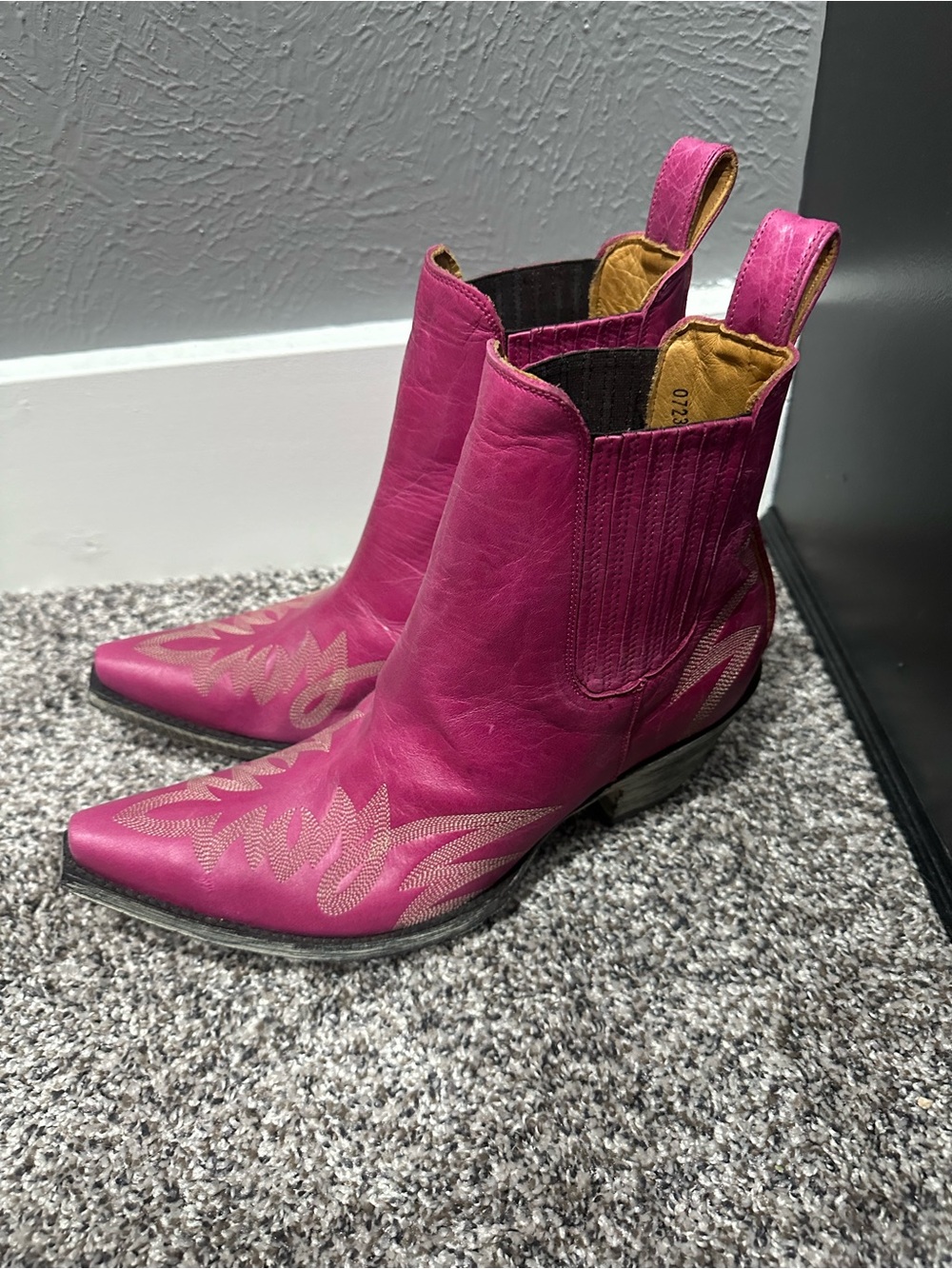 Pink old gringo boots - Picture 3 of 4